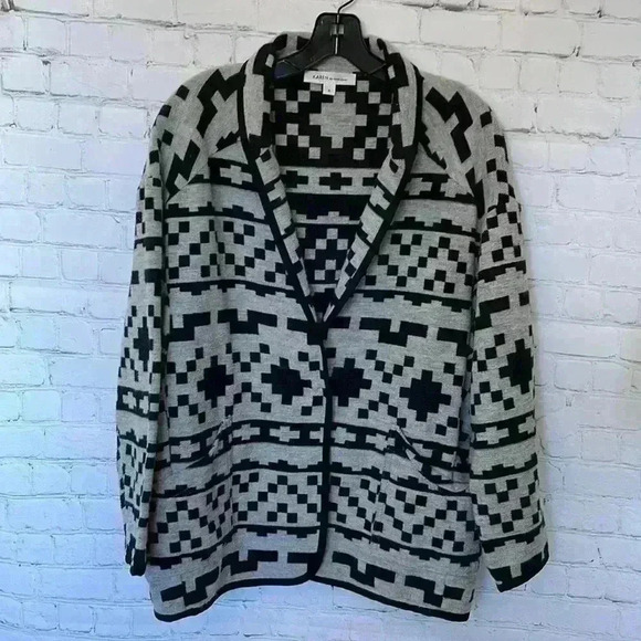 Karen Kane Aztec blazer jacket - Picture 3 of 6